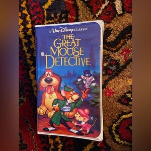 ♦️Great Mouse Detective VHS